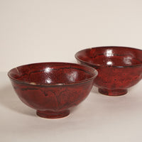 Bol rouge japonais