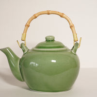 Théière céladon vert foncée