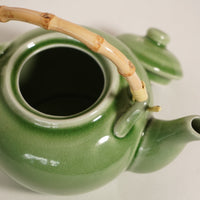 Théière céladon vert foncée