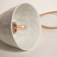 Suspension Blanche étoile