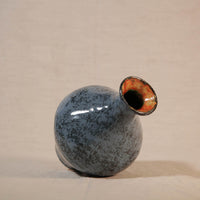Vase bleu stone tacheté - collection "Céramique de l'Est de L'UE"