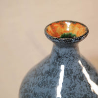 Vase bleu stone tacheté - collection "Céramique de l'Est de L'UE"