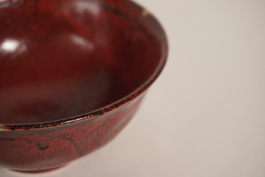 Bol rouge japonais