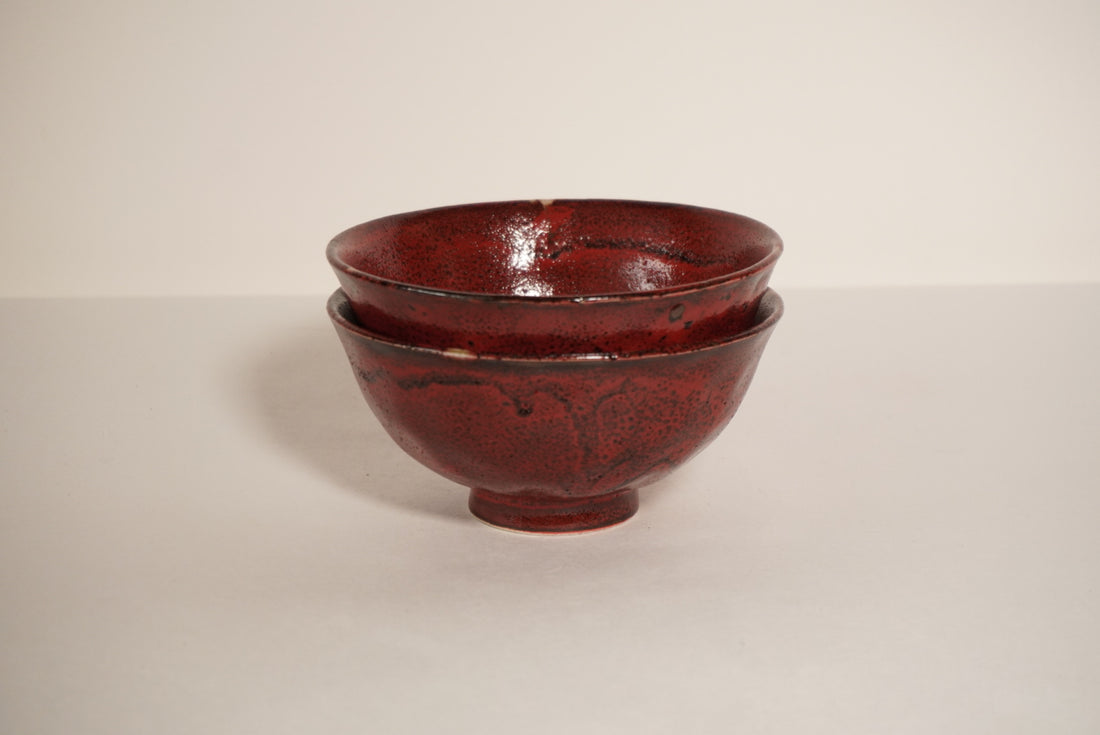 Bol rouge japonais