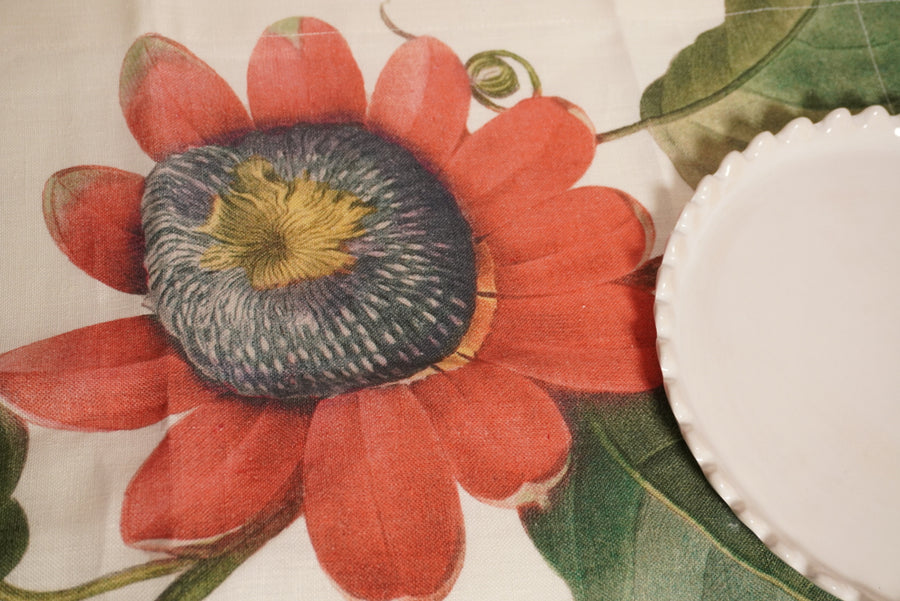 Set table Fleurs