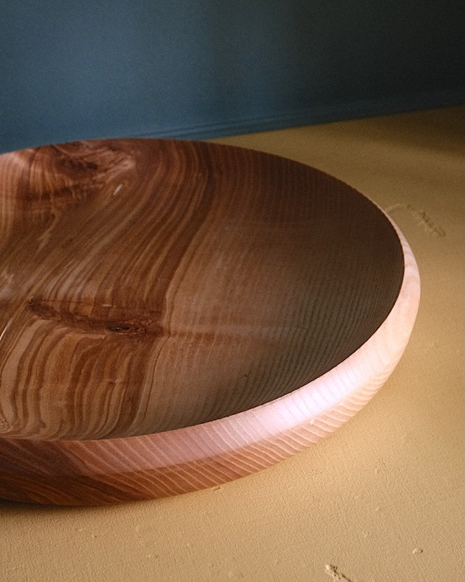 Assiette plate Bois