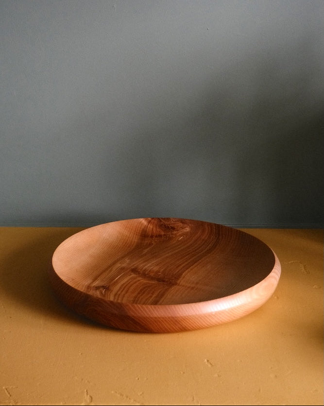 Assiette plate Bois