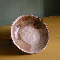 Assiette beige
