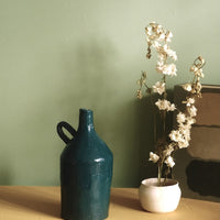 Bouteille bleue