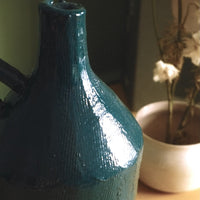 Bouteille bleue
