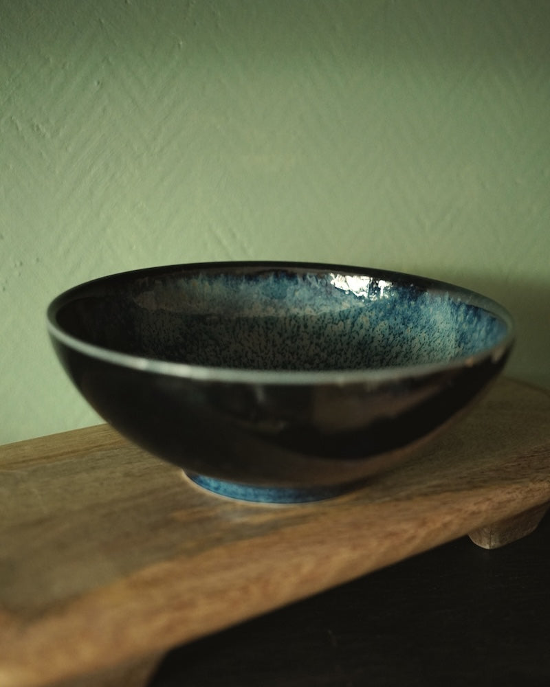 Bol simple bleu noir