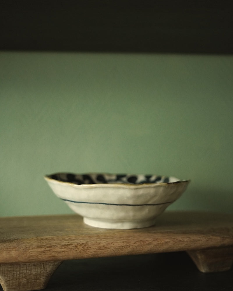 Assiette motifs