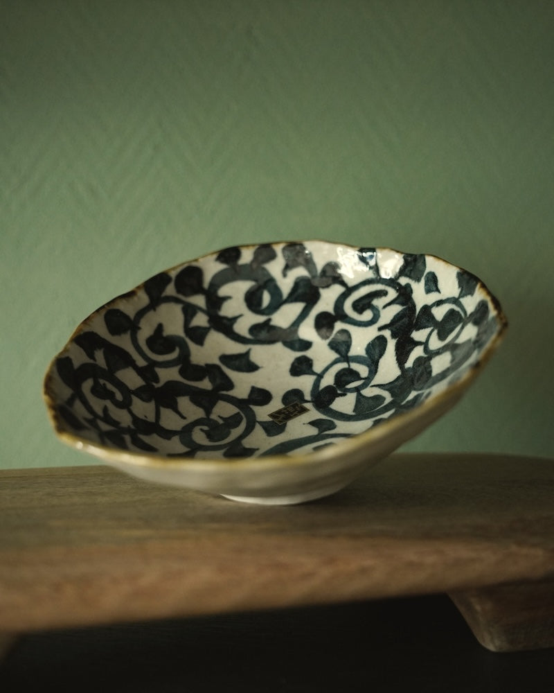 Assiette motifs