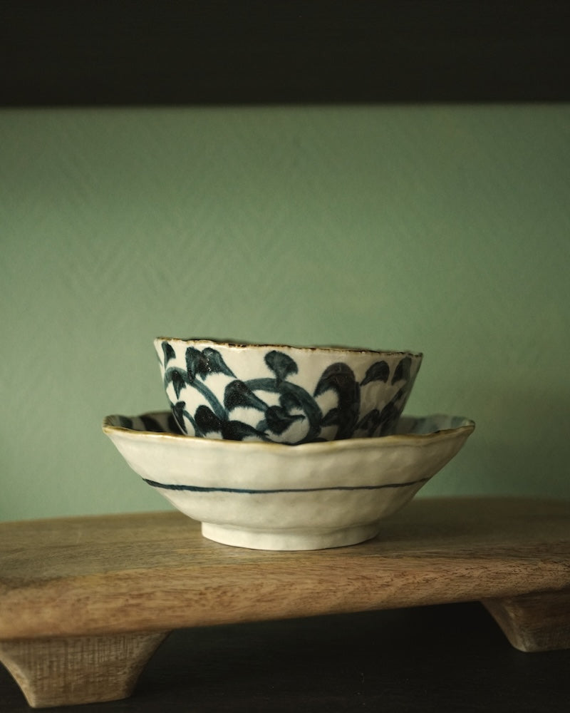 Assiette motifs