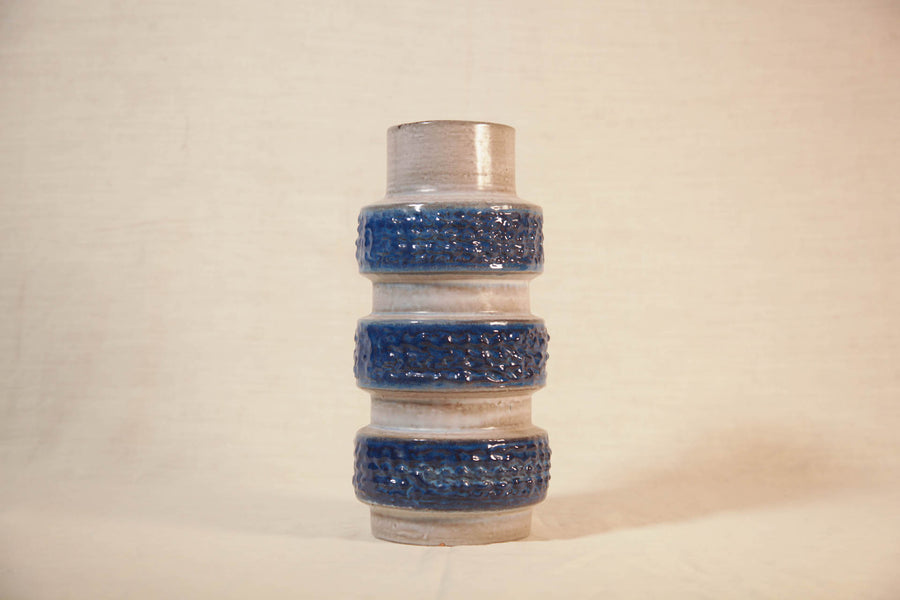 Vase gris bleu stone - collection "Céramique de l'Est de L'UE"