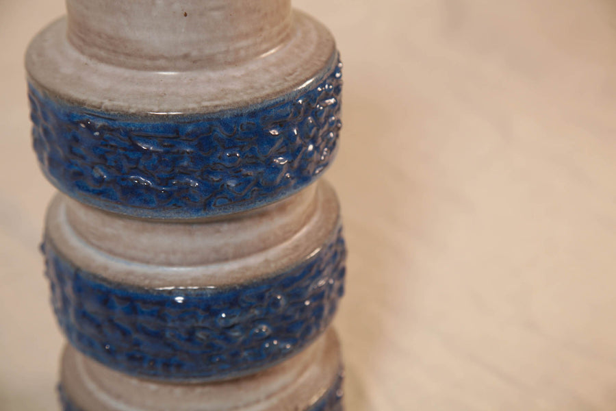 Vase gris bleu stone - collection "Céramique de l'Est de L'UE"