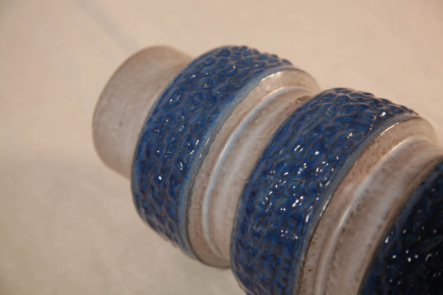 Vase gris bleu stone - collection "Céramique de l'Est de L'UE"